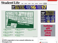 Desktop screenshot for studlife.com