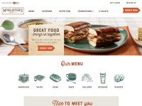 Desktop screenshot for mcalistersdeli.com