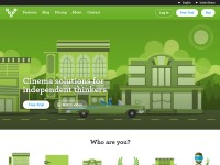 Desktop screenshot for veezi.com