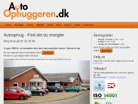 Desktop screenshot for autoophuggeren.dk