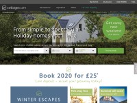 Desktop screenshot for cottages.com