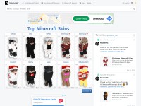 Desktop screenshot for namemc.com