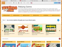 Desktop screenshot for mahjong.com