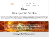 Desktop screenshot for himalayansaltpakistan.com