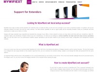 Desktop screenshot for mywifiextnet.net