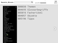 Desktop screenshot for baunetzwissen.de