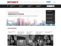 Desktop screenshot for infomex.net