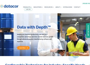 How echempax.com looks like on a tablet such as an iPad.