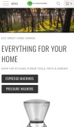 How ecosweethome.ca looks like on a mobile device such as an iPhone.