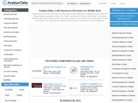 Desktop screenshot for arabiantalks.com