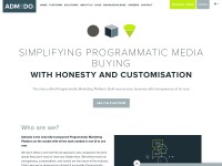Desktop screenshot for admedo.com