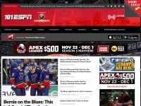 Desktop screenshot for 101espn.com