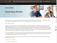 Desktop screenshot for bluekai.com