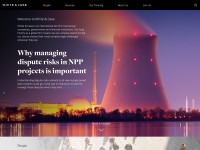 Desktop screenshot for whitecase.com