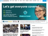 Desktop screenshot for pressconnects.com