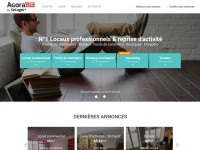 Desktop screenshot for agorabiz.com