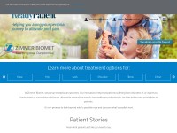 Desktop screenshot for biomet.com