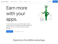 Desktop screenshot for admob.com
