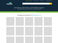 Desktop screenshot for valpak.com