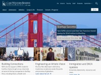 Desktop screenshot for cwru.edu