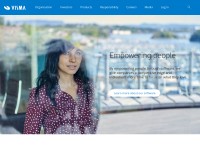 Desktop screenshot for visma.com
