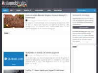 Desktop screenshot for deskmodder.de