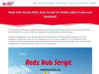 Desktop screenshot for redzhubscripts.org
