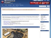 Desktop screenshot for defensivecarry.com