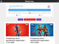 Desktop screenshot for fortnitepolska.pl