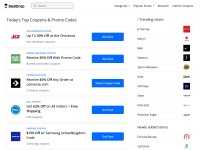 Desktop screenshot for dealdrop.com