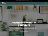 Desktop screenshot for homeandaura.com