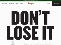 Desktop screenshot for keeps.com