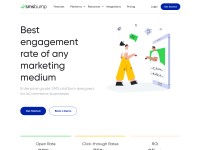 Desktop screenshot for smsbump.com