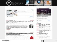 Desktop screenshot for mactechnews.de