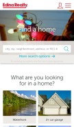 How edinarealty.com looks like on a mobile device such as an iPhone.
