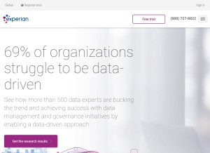 How edq.com looks like on a tablet such as an iPad.