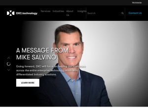 How eds.com looks like on a tablet such as an iPad.