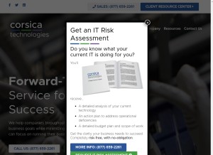 How edtsolutions.com looks like on a tablet such as an iPad.