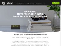 Desktop screenshot for hubitat.com