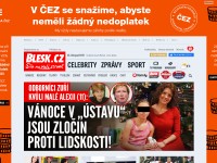 Desktop screenshot for blesk.cz