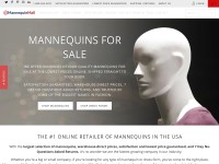 Desktop screenshot for mannequinmall.com
