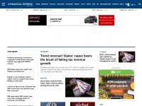Desktop screenshot for financialexpress.com