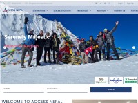 Desktop screenshot for accessnepaltour.com