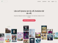 Desktop screenshot for nextory.se