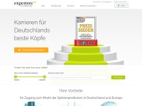 Desktop screenshot for experteer.de