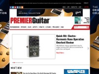 Desktop screenshot for premierguitar.com