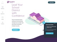 Desktop screenshot for frontlinek12.com