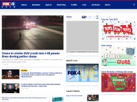 Desktop screenshot for fox4news.com