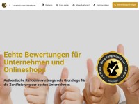 Desktop screenshot for bewertungenonline.de