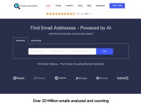 Desktop screenshot for findemailaddress.co